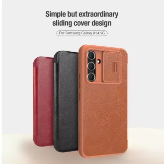 Nillkin Qin Buch PRO Fall für Samsung Galaxy A54 5G Schwarz Nillkin Qin Buch PRO Fall für Samsung Galaxy A54 5G Schwarz