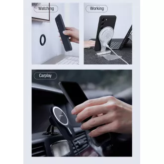 Nillkin Frosted PRO Magnetische Rückseite Abdeckung für Samsung Galaxy S23 Schwarz