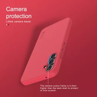 Nillkin Super gefrostet zurück Abdeckung für Samsung Galaxy A34 5G Pfau blau Nillkin Super gefrostet zurück Abdeckung für Samsung Galaxy A34 5G Pfau blau