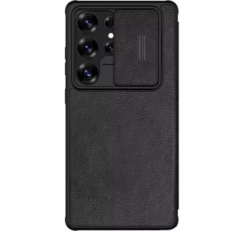 Nillkin Qin Buch PRO Fall für Samsung Galaxy S25 Ultra Schwarz Nillkin Qin Buch PRO Fall für Samsung Galaxy S25 Ultra Schwarz