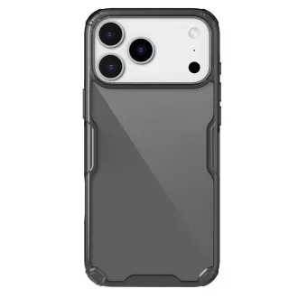 Nillkin Natur TPU PRO Hülle für Apple iPhone 17 Pro Transparent Schwarz