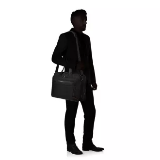 Samsonite PRO-DLX 6 Bailhandle 17.3" EXP Schwarz