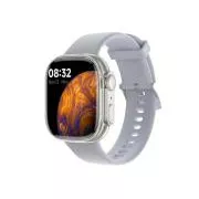 CARNEO Zephyr Ultra mini HR /Silber/Sportband/Blau-Grau