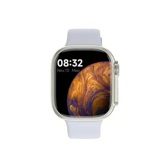 CARNEO Zephyr Ultra mini HR /Silber/Sportband/Blau-Grau CARNEO Zephyr Ultra mini HR /Silber/Sportband/Blau-Grau