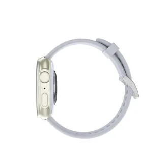 CARNEO Zephyr Ultra mini HR /Silber/Sportband/Blau-Grau