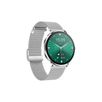 CARNEO Phoenix HR  2. Generation/41mm/Silber/Elegantes Band/Silber