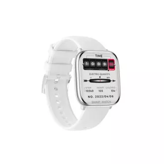 CARNEO Proxima HR /Silber/Sportband/Weiß