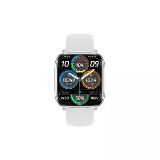 CARNEO Proxima HR /Silber/Sportband/Weiß