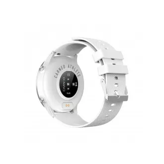 CARNEO Athleten-GPS/Silber/Sportband/Weiß