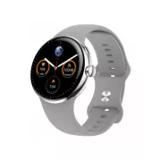 CARNEO Matrixx HR /45mm/Silber/Sportband/Silber