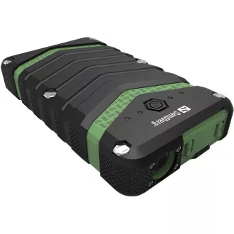 Sandberg Portable USB Power Supply 20100 mAh, Survivor Outdoor, für Smartphones, schwarz und grün
