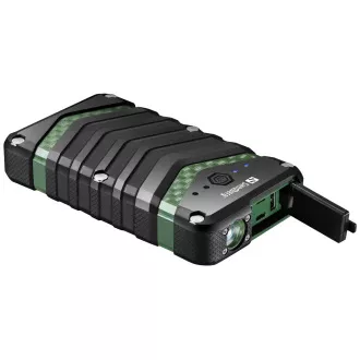 Sandberg Portable USB Power Supply 20100 mAh, Survivor Outdoor, für Smartphones, schwarz und grün