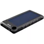 Sandberg Outdoor Solar Powerbank 10000 mAh, Solarladegerät, schwarz