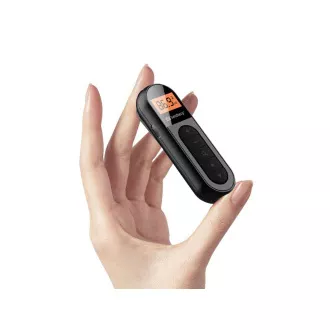 Sandberg Pocket FM Radio Recharge, wiederaufladbare Batterie, Display, schwarz