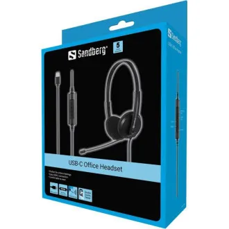 Sandberg PC-Headset USB-C Büro-Headset Sandberg PC-Headset USB-C Büro-Headset