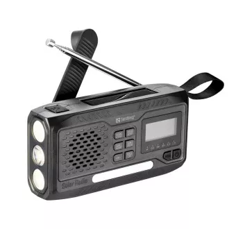 Sandberg Survivor All-in-1 DAB Radio 4500 mAh, multifunktionales Outdoor-Radio, schwarz Sandberg Survivor All-in-1 DAB Radio 4500 mAh, multifunktionales Outdoor-Radio, schwarz
