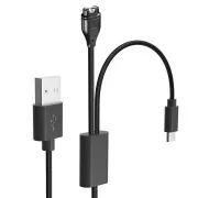 Taktisches USB-Lade- und Datenkabel 2in1 für Garmin Fenix 7   USB-C