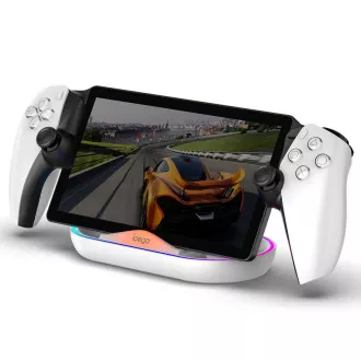 iPega P5P02 Ladestation mit RGB für Playstation Portal Remote Player Weiß iPega P5P02 Ladestation mit RGB für Playstation Portal Remote Player Weiß