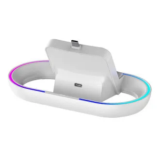 iPega P5P02 Ladestation mit RGB für Playstation Portal Remote Player Weiß