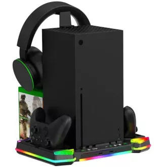 iPega XBX025S Multifunktionaler wiederaufladbarer RGB-Ständer mit Kühlung für Xbox iPega XBX025S Multifunktionaler wiederaufladbarer RGB-Ständer mit Kühlung für Xbox