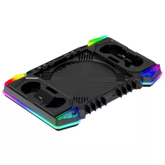 iPega XBX025S Multifunktionaler wiederaufladbarer RGB-Ständer mit Kühlung für Xbox iPega XBX025S Multifunktionaler wiederaufladbarer RGB-Ständer mit Kühlung für Xbox