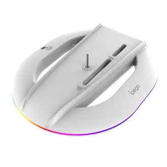 iPega P5S035SA Vertikaler Ständer (2xUSB-A) mit RGB für PS5 Slim/PS5 Pro Weiß iPega P5S035SA Vertikaler Ständer (2xUSB-A) mit RGB für PS5 Slim/PS5 Pro Weiß