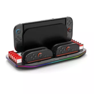 iPega SW2210 Multifunktionaler wiederaufladbarer RGB-Ständer für Nintendo Switch 2 Schwarz iPega SW2210 Multifunktionaler wiederaufladbarer RGB-Ständer für Nintendo Switch 2 Schwarz
