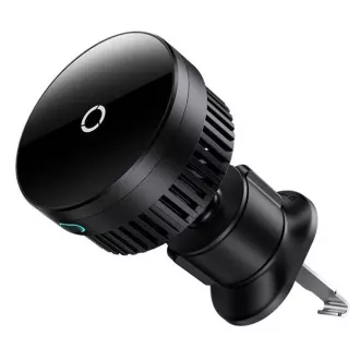 Baseus MagPro Magnethalterung mit drahtloser Aufladung 15W Schwarz Baseus MagPro Magnethalterung mit drahtloser Aufladung 15W Schwarz