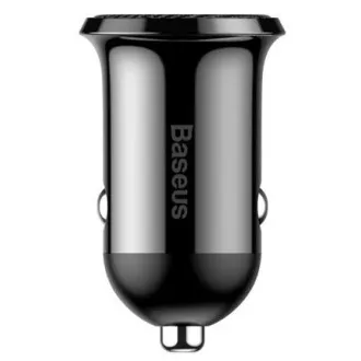 Baseus CCALLP-01 Grain Pro Autoladegerät 2xUSB 4.8A Schwarz Baseus CCALLP-01 Grain Pro Autoladegerät 2xUSB 4.8A Schwarz