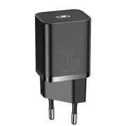 Baseus CCSUP-B01 Super Si Schnellladegerät USB-C 20W Schwarz