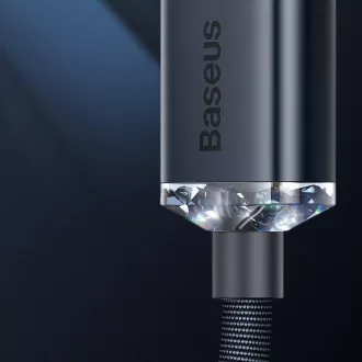 Baseus CAJY000005 Crystal Shine Serie Datenkabel USB - Lightning 20W 1.2m Lila