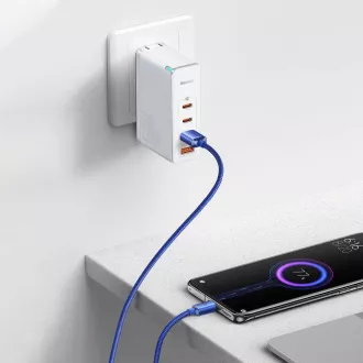 Baseus CAJY000403 Crystal Shine Series Datenkabel USB - USB-C 100W 1.2m Blau Baseus CAJY000403 Crystal Shine Series Datenkabel USB - USB-C 100W 1.2m Blau