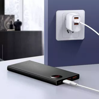 Baseus PPAD070001 Adaman 22.5W Schnelllade-Powerbank 10000mAh Schwarz