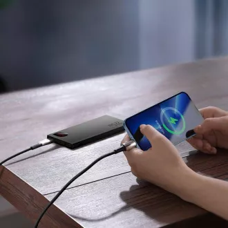 Baseus PPAD070001 Adaman 22.5W Schnelllade-Powerbank 10000mAh Schwarz