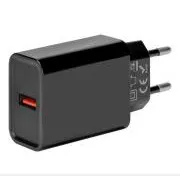 PAKET:ME Reise-Ladegerät USB-A 18W Schwarz