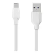 PAKET:ME Simple USB-A/USB-C Kabel 1m Weiß