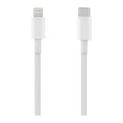 PAKET:ME Schnelllade-USB-C/Blitzkabel 1m Weiß