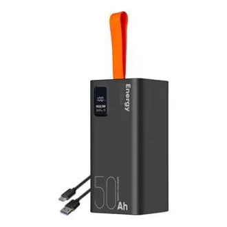 PAKET:ME EnergyPulse Powerbank 50000mAh 22.5W Schwarz