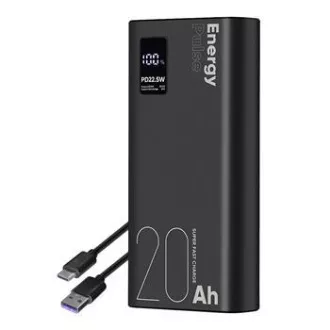 PAKET:ME EnergyPulse Powerbank 20000mAh 22.5W Schwarz PAKET:ME EnergyPulse Powerbank 20000mAh 22.5W Schwarz