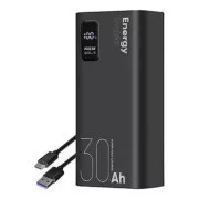 PAKET:ME EnergyPulse Powerbank 30000mAh 22.5W Schwarz