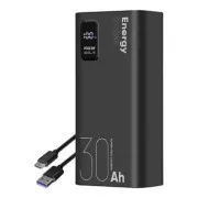 PAKET:ME EnergyPulse Powerbank 30000mAh 22.5W Schwarz