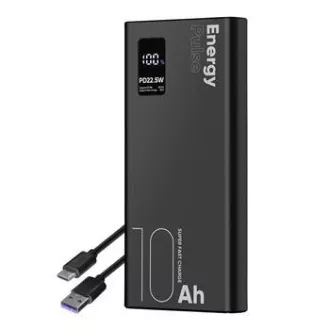 PAKET:ME EnergyPulse Powerbank 10000mAh 22.5W Schwarz PAKET:ME EnergyPulse Powerbank 10000mAh 22.5W Schwarz