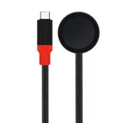 Tactical Recce 3:20 Kabel für Apple Watch Schwarz/Rot