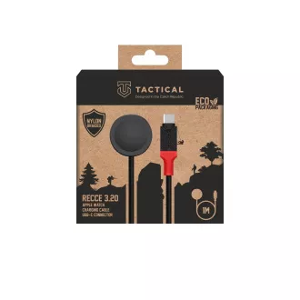 Tactical Recce 3:20 Kabel für Apple Watch Schwarz/Rot Tactical Recce 3:20 Kabel für Apple Watch Schwarz/Rot