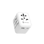 Tactical PTP Reiseadapter Weiß