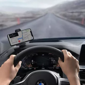 Baseus SUDZ-A01 Big Mouth Dashboard Telefonhalterung mit Clip Schwarz
