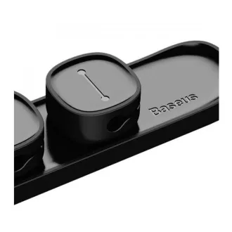 Baseus ACWDJ-01L Erbsen Kabel-Organizer Schwarz Baseus ACWDJ-01L Erbsen Kabel-Organizer Schwarz