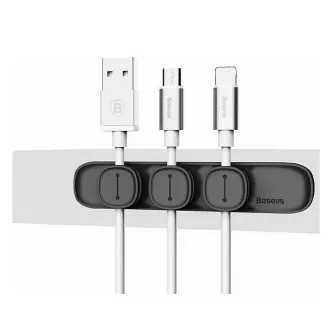 Baseus ACWDJ-01L Erbsen Kabel-Organizer Schwarz Baseus ACWDJ-01L Erbsen Kabel-Organizer Schwarz