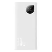 Baseus Adaman2 Powerbank 10000 mAh 30W 2xUSB/USB-C weiß