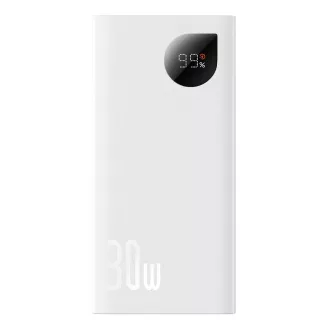 Baseus Adaman2 Powerbank 10000 mAh 30W 2xUSB/USB-C weiß Baseus Adaman2 Powerbank 10000 mAh 30W 2xUSB/USB-C weiß